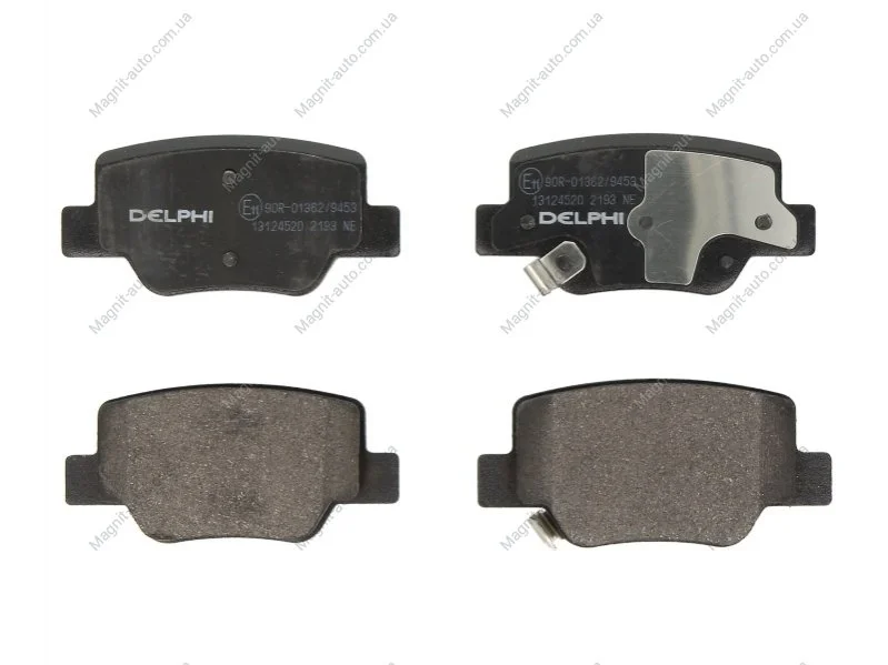 Тормозные колодки дисковые TOYOTA Verso "R "09>> Delphi LP2193 (фото 1)
