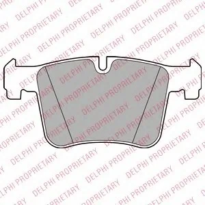 Гальмівні колодки дискові BMW 3(F30,F34)/X3(F25) "F "10>> Delphi LP2234 (фото 1)