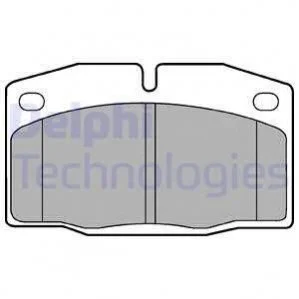 Тормозные колодки дисковые OPEL Ascona, Corsa, Kadett, Manta, Omega, Rekord, Vectra / VAUXHALL Astra, Delphi LP415