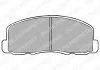 Тормозные колодки дисковые MITSHUBISHI Colt/Galant/Lancer "84-90 Delphi LP458 (фото 1)