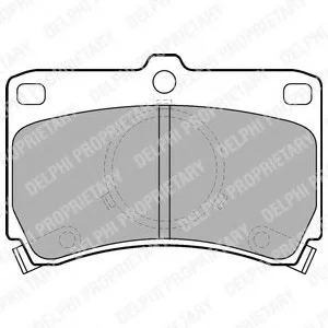 Гальмівні колодки дискові MAZDA 323 "85-90 Delphi LP531 (фото 1)