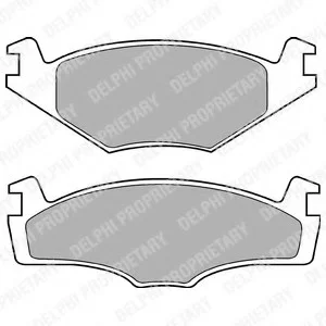 Тормозные колодки дисковые AUDI/SEAT/SKODA/VW A3/Leon/Toledo/Fabia/Octavia/Bora/Golf IV "97>> Delphi LP756 (фото 1)
