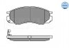 Комплект тормозных колодок, дисковый тормоз MEYLE 025 232 9015/W (фото 2)