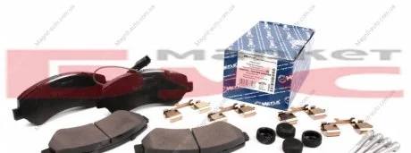 Комплект тормозных колодок из 4 шт. дисков MEYLE 025 244 6619/W2