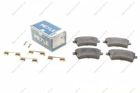 Тормозные колодки MEYLE 025 246 9318