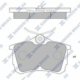 Тормозные колодки Hi-Q (SANGSIN) SP1635