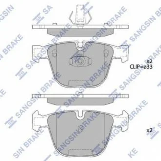 Тормозные колодки задние BMW 5 (-10), 7 (01-) HI-Q Hi-Q (SANGSIN) SP2164