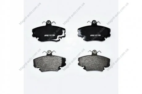 Колодки тормозные дисковые передние Renault Clio (94-), Logan (07-), Sandero (08-), Megane (96-) Asam ASAM 32998