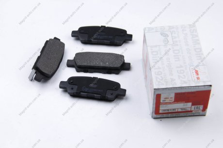 Колодки тормозные дисковые задние Renault Koleos 2008-, Nissan X-Trail II 2007- ASAM 71354