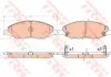Тормозные колодки дисковые NISSAN (США) Tiida/Note "F "04>> TRW GDB3577 (фото 1)