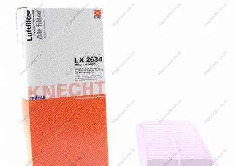 Фільтр повітряний Mahle Toyota MAHLE / KNECHT LX2634