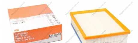 Фільтр повітряний, 1,6dCi MAHLE / KNECHT LX4068