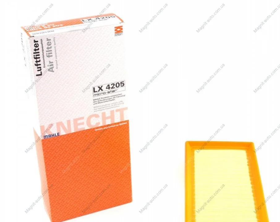 Фильтр воздушный MAHLE / KNECHT LX4205 (фото 1)