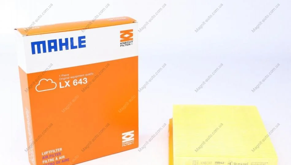 Фильтр воздушный Mahle Peugeot MAHLE / KNECHT LX643 (фото 1)