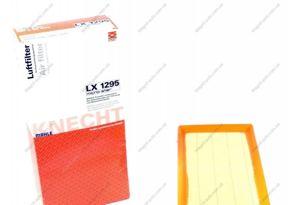 Повітряний фільтр MAHLE / KNECHT LX1295 (фото 1)