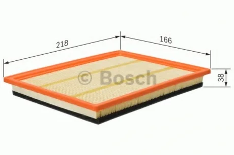 Фильтр воздушный (Фильтр вставка) MINI (R50, R53), (R52) 1.4D/1.6 06.01-07.08 BOSCH F 026 400 177