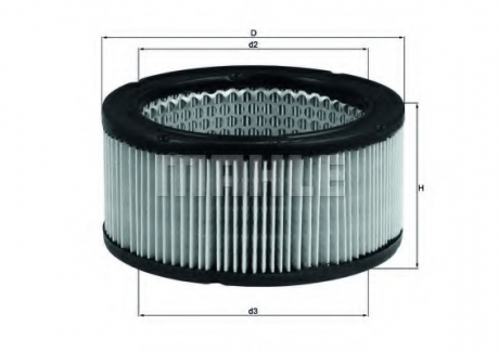 Воздушный фильтр KNECHT MAHLE / KNECHT LX213