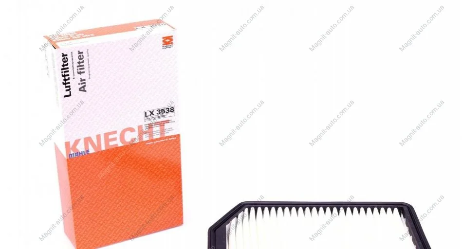Фільтр повітряний Mahle HYUNDAI i30,Ceed 1,4-1,6 crdi 12- MAHLE / KNECHT LX3538 (фото 1)
