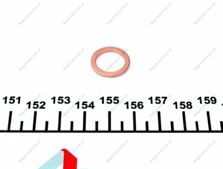 Ущільнююче кільце пробки піддону VAG 12 X 17 X 1,5 DIN 7603 / CU A ELRING 110.906