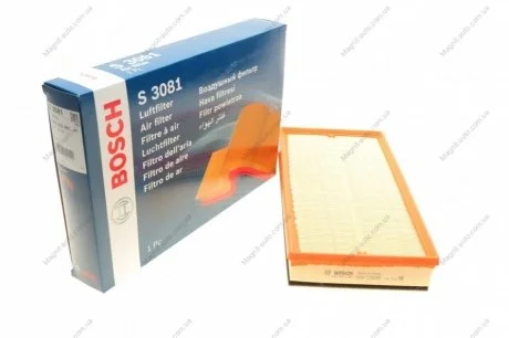 Повітряний фільтр 3081 AUDI/SEAT/SKODA/VW A3,TT,Leon,Toledo,Octavia,Bora,Golf,Jetta 98-06 BOSCH 1 457 433 081