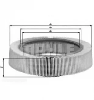 Фільтр повітряний MAHLE / KNECHT LX235