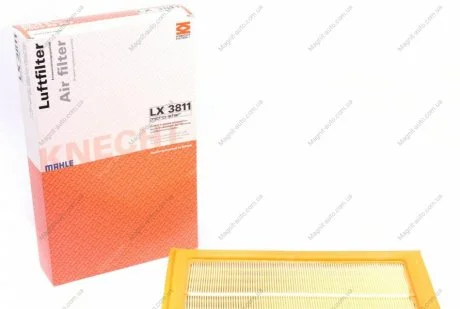 Фільтр повітряний Mahle MB C160,C200,C250,C350,GLC350 M274 MAHLE / KNECHT LX3811