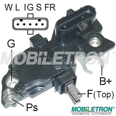 Регулятор напруги генератора MOBILETRON VRB396 (фото 1)