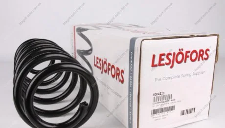 Пружина перед. AUDI, A4 1,8 / 1,8T / 1,9 Tdi / 2,4 / 2,6 95-01 LESJOFORS 4004218