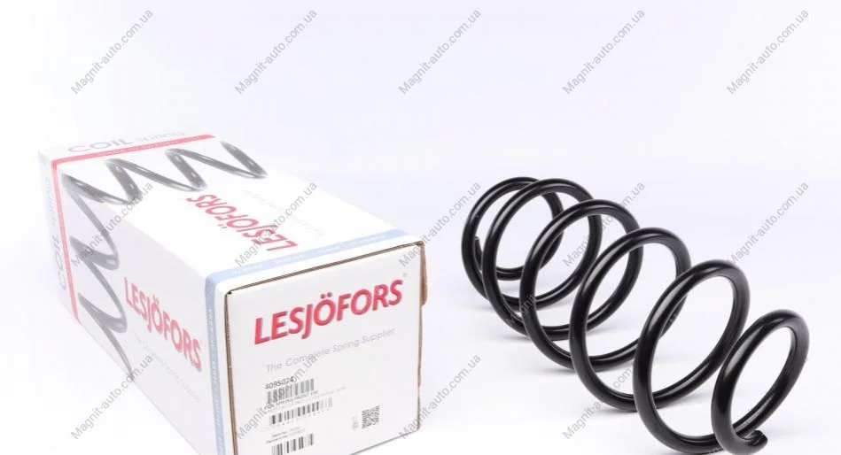 Пружина підвіски передня, VW Caddy 1,4 / 1,4 16V / 1,6 / 2,0 EcoFuel 3/04- LESJOFORS 4095074 (фото 1)