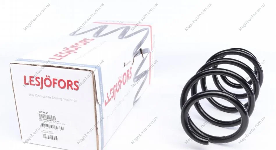 Пружина перед. FORD, S-MAX 1,8 TDCI / 2,0 TDCI / 2,5 ST 5/06- LESJOFORS 4027611 (фото 1)