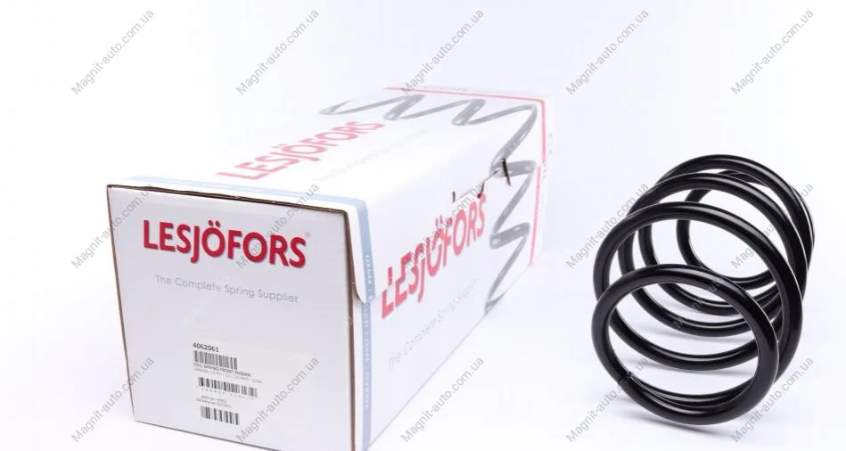 Пружина перед. NISSAN, QASHQAI 1,5 DCI / 2,0 / 2,0 4WD 12/06- LESJOFORS 4062061 (фото 1)
