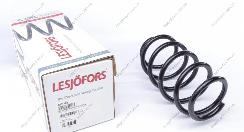 Пружина перед. OPEL/VAUXHAL, MERIVA 1,3 CDTI / 1,6 16V / 1,8 16V 03-6/10 LESJOFORS 4063482 (фото 1)