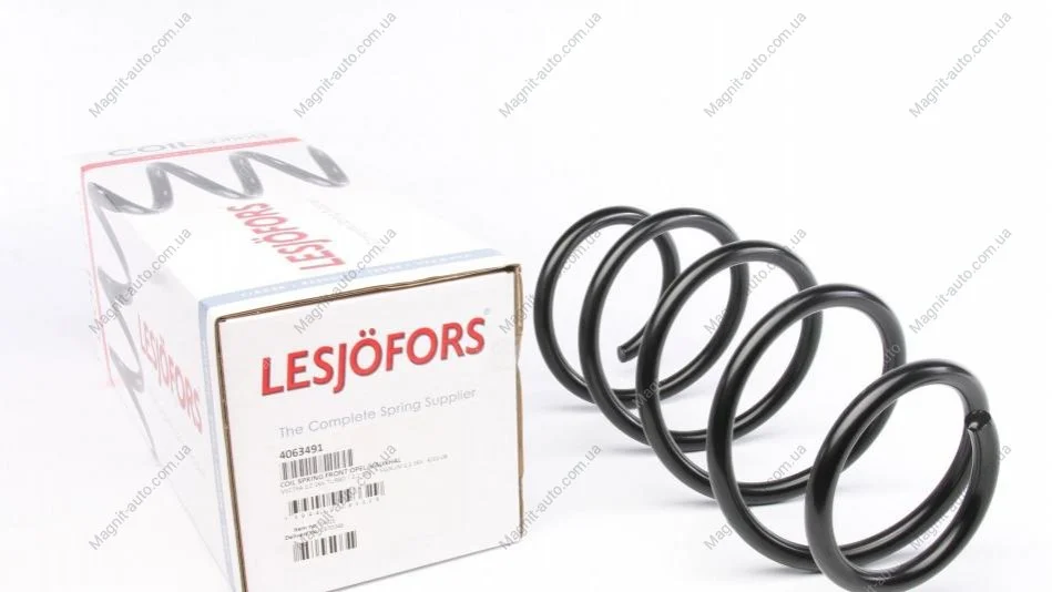Пружина перед. OPEL/VAUXHAL, VECTRA 2,0 16V TURBO / 2,2 16V / SIGNUM 2,2 16V 4/02-08 LESJOFORS 4063491 (фото 1)