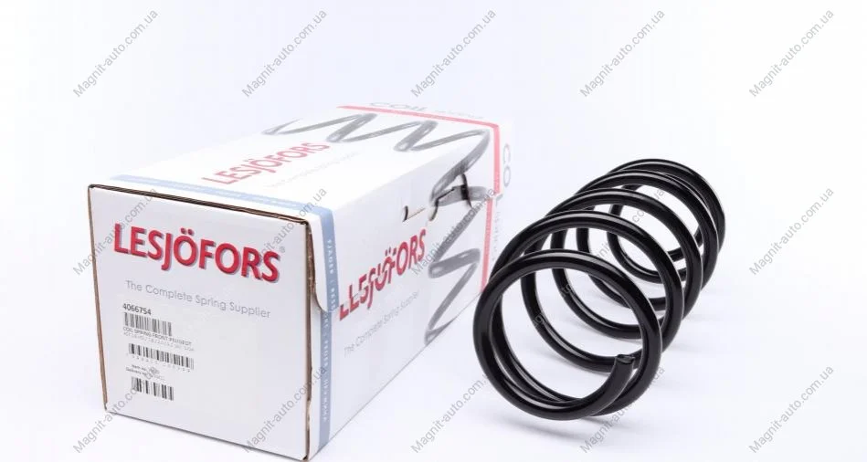 Пружина перед. PEUGEOT, 407 1,6 HDI / 1,8 / 2,0 / 2,0 16V 5/04- LESJOFORS 4066754 (фото 1)