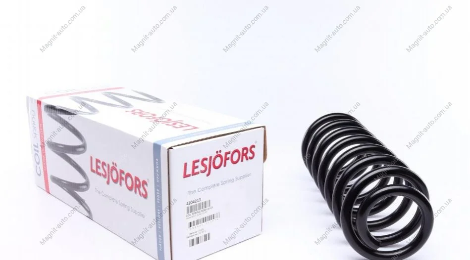 Пружина підв. задн. AUDI (вир-во Lesjofors) LESJOFORS 4204213 (фото 1)