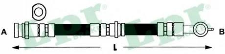 Шланг тормозной LPR 6T46278