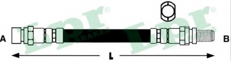 Тормозной шланг LPR 6T46790 (фото 1)