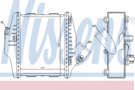 Интеркулер NISSENS 96579