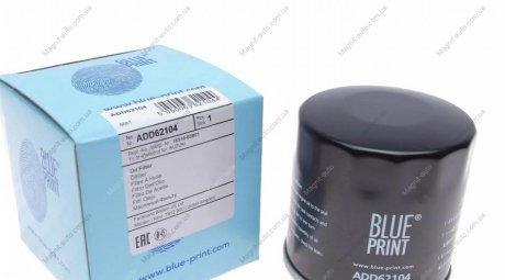 Масляный фильтр BLUE PRINT ADD62104 (фото 1)