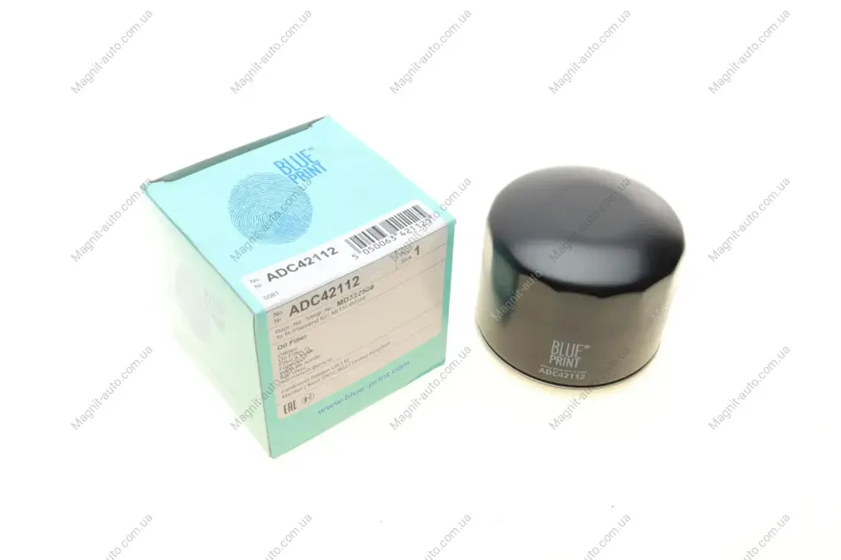 Фільтр оливний BLUE PRINT ADC42112 (фото 1)