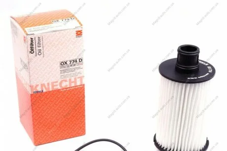 Фільтр оливний, Discovery 09-, Range rover 12- MAHLE / KNECHT OX774D