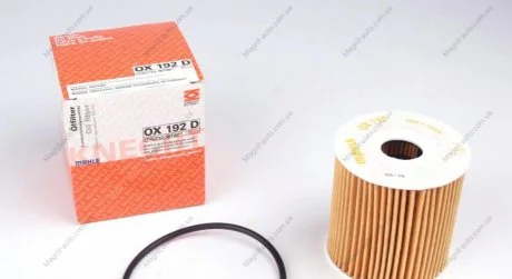 Фильтр масляный Mahle MAHLE / KNECHT OX 192D