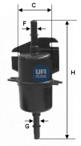 Топливный фильтр UFI 31.740.00 (фото 1)