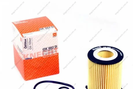 Фільтр масляний Mahle Mercedes A, B, C, CLA, E, GLK 2012- M270 MAHLE / KNECHT OX982D