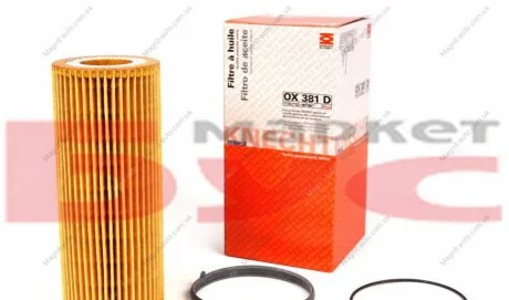 Масляный фильтр KNECHT MAHLE / KNECHT OX381D