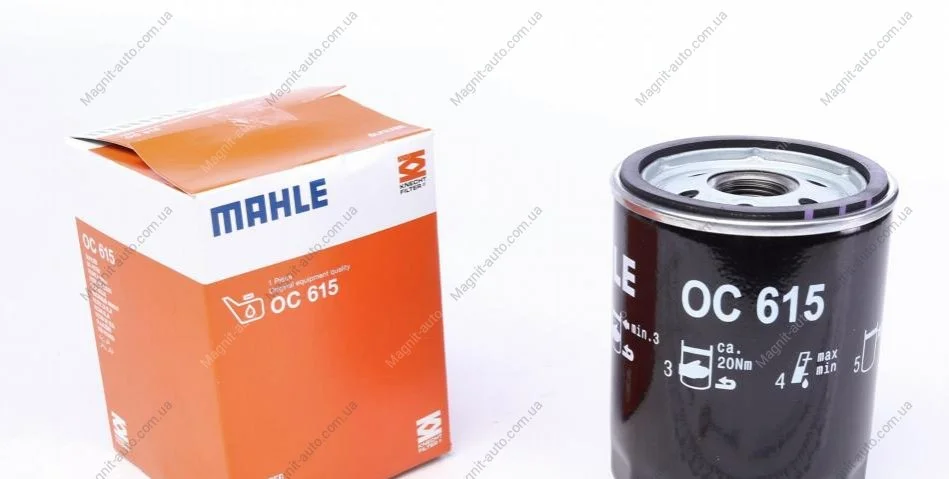 Фильтр масляный Mahle MAHLE / KNECHT OC615 (фото 1)