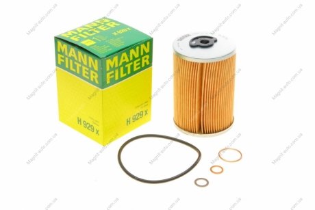 Масляный фильтр -FILTER MANN H929X (фото 1)
