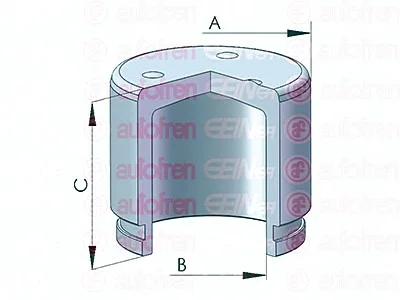 Поршень супорта перед Lexus RX/Primera/Avensis 90-12 63*47,5 AUTOFREN D0 25349