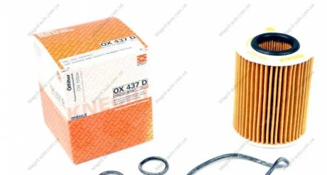 Фильтр масляный,OPEL Astra H/J, CorsaD, Meriva B, Zafira B, 1.7CDTI, 06- MAHLE / KNECHT OX437D