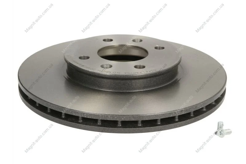 Диск гальмівний Hyundai Accent/Kia Rio 11 – передн. (виробництво) BREMBO 09.C171.11 (фото 1)